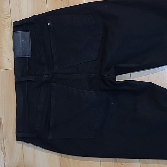 Lucky Brand women's size 4/27 ankle black jeans - Picture 4 of 7